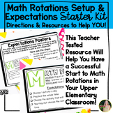 Math Rotations Starter Kit | Resources & Directions for St