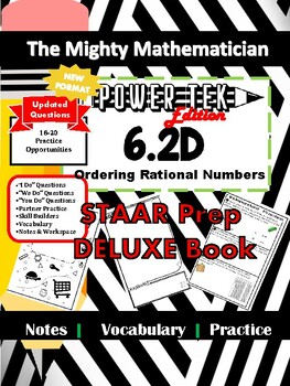 Preview of Math STAAR Review DELUXE Book: 6.2D