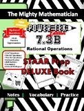 Math STAAR Review DELUXE Book: 7.3B