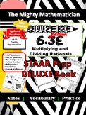 Math STAAR Review DELUXE Book: 6.3E