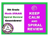 Math STAAR Spiral Review 5th Grade