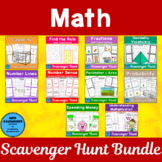 Math Scavenger Hunt Bundle