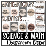 Math & Science Classroom Decor Bundle