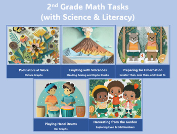 Preview of Math+Science+Literacy Tasks