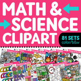 Math & Science Mega Clipart Bundle: Weather, Chemistry, Me