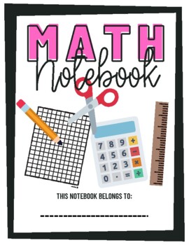 Math/Science Notebook Cover Pages by Cheatwood Middle Math | TPT