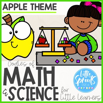 Preview of Math & Science Resources for Little Learners ● Apple Theme