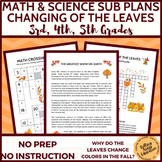 Math Science Sub Plan 3rd 4th 5th Grade Changing of the Le