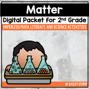 Preview of Math Science and Literacy Digital Packet for Matter
