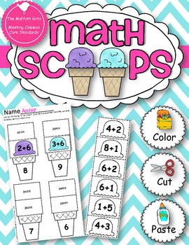 Preview of Math Scoops! (Addition and Subtraction up to 20)