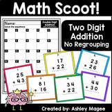 Math Scoot! Double Digit Addition Without Regrouping Activ