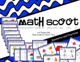 Math Scoot for 2nd Grade {Geometry and Fraction Concepts}