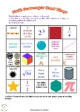 Math Scvenger Hunt Bingo