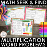 Math Seek & Find | Multiplication Word Problems (5.NBT.5)
