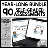1st Grade Math Google Forms | Assessments Google Classroom