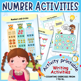 Math Sense Number Activities and a group of exercises (Pra