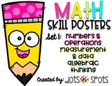 Math Skill Posters: Set 1 (Based on 4th and 5th Grade CCSS)
