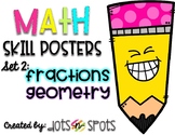 Math Skill Posters: Set 2 (Based on 4th and 5th Grade CCSS)