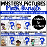 Math Skills Bundle | Telling Time Fractions Counting Money