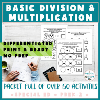 Preview of Math Skills | Multiplication & Division | ESY | End of Year