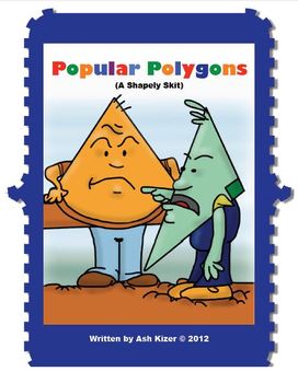 Preview of Math Skit - "Popular Polygons" (Lesson Plan and Resources Included)