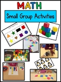 Math Small Group Activities/Assessments for Pre-K, Preschool
