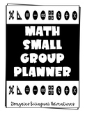 Math Small Group Planner