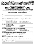 Math Social Emotional Strand Assessment Tool 2020 curriculum