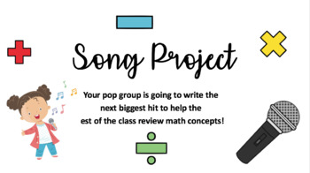 Preview of Math Song Project