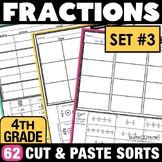Math Interactive Notebook 4th Grade Operations with Fracti