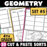 Math Interactive Notebook 4th Grade Geometry, Measuring An