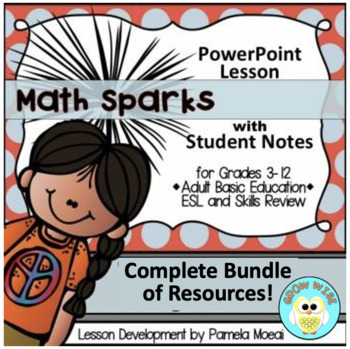 Preview of Math Sparks: Complete Bundle of Resources! HUGE $$$ SAVER! 