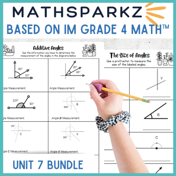 Preview of Math Sparkz Bundle -based on Illustrative Mathematics' IM Grade 4 Math™ Unit 7