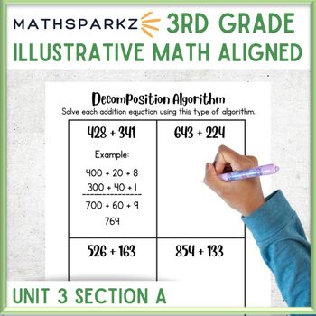 Preview of Math Sparkz - based on Illustrative Math (IM) 3rd Grade Unit 3, Section A
