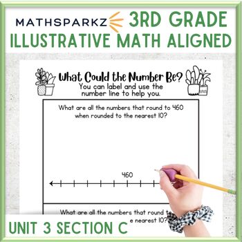 Preview of Math Sparkz - based on Illustrative Math (IM) 3rd Grade Unit 3, Section C