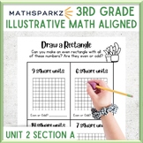 Math Sparkz - based on Illustrative Math - Third Grade - U