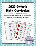 Math - Spatial Sense - Draw 3D Objects from Top, Front, Si