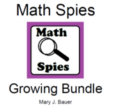 Math Spies Growing Bundle