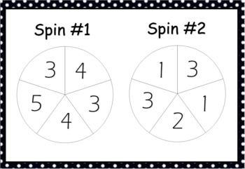 Preview of Math Spinner