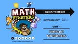 Math Starters Unit 1 - Whole Numbers