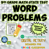 Math State Test Word Problems for Google Classroom (TpT Di