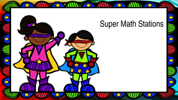 Preview of Math Station Rotation PowerPoint