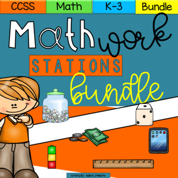 Preview of Math Stations Common Core Aligned Math Centers
