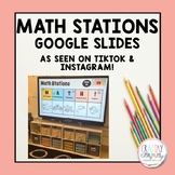 Math Stations-- Google Slides... as seen on Tik Tok!