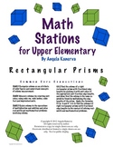 Math Stations for Upper Elementary 3D Measurement