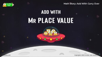 Preview of Math Story: Add With Carry Over