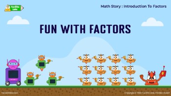 Preview of Math Story: Introduction To Factors