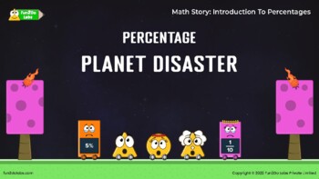 Preview of Math Story: Introduction To Percentages