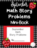 Math Story Problem Mini Books