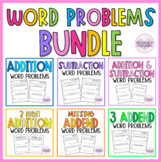 Addition and Subtraction Word Problems BUNDLE | 1st Grade Math